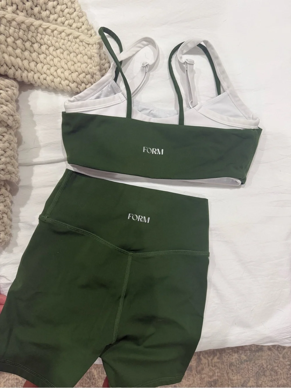 FORM layered bra + core shorts